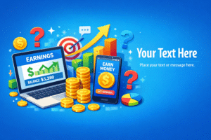 Is Online Earning Real hero illustration