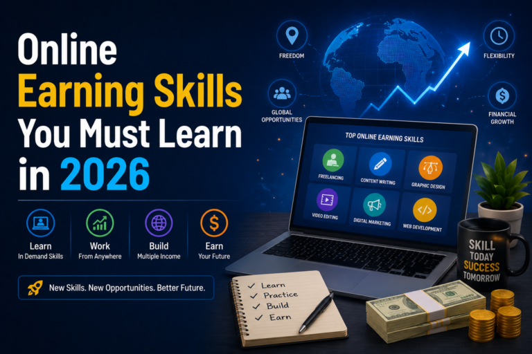 Online Earning Skills You Must Learn in 2026 (Future-Proof Guide)