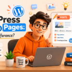wordpress posts vs pages