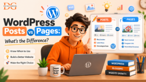 wordpress posts vs pages