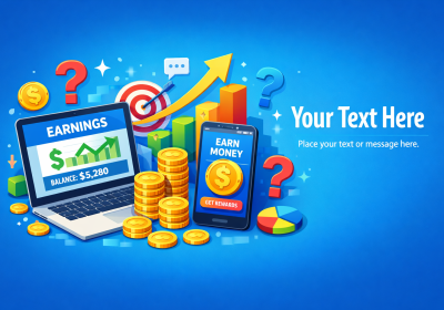 Is Online Earning Real hero illustration